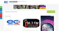 Desktop Screenshot of emisoras-cristianas.com